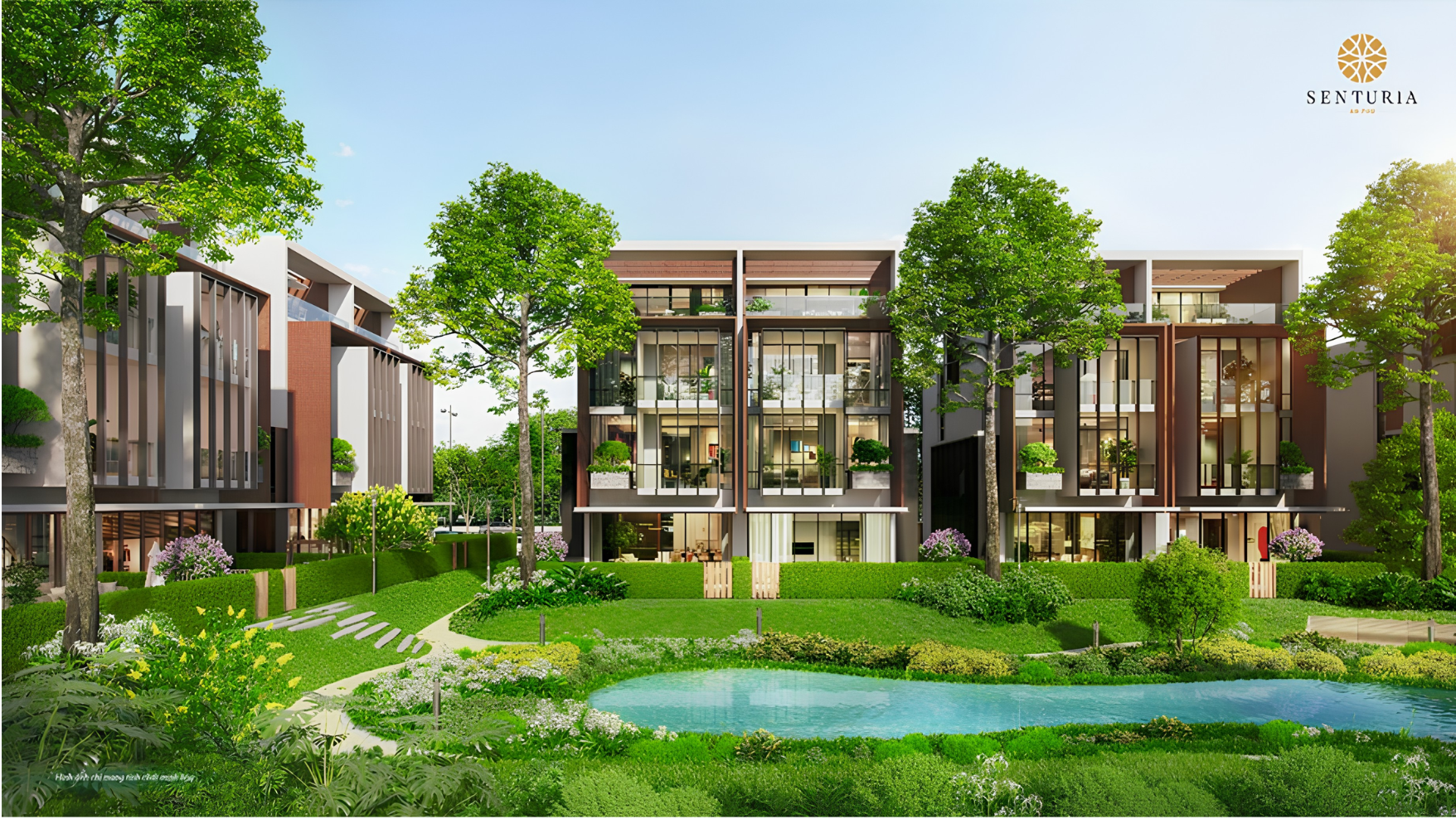 Biệt thự song lập Senturia An Phú